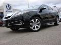 Crystal Black Pearl 2010 Acura ZDX AWD Technology Exterior