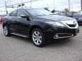 2010 Crystal Black Pearl Acura ZDX AWD Technology  photo #8