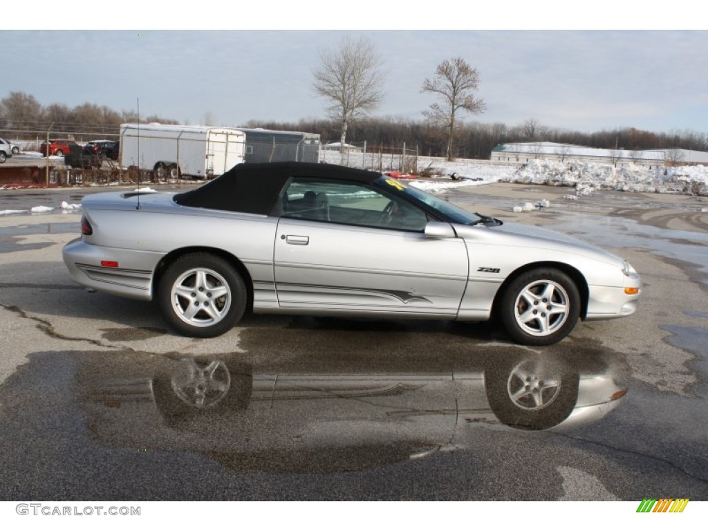 Sebring Silver Metallic 1998 Chevrolet Camaro Convertible Exterior Photo #57243434