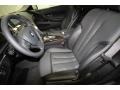 Black Nappa Leather Interior Photo for 2012 BMW 6 Series #57243974