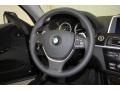 Black Nappa Leather Steering Wheel Photo for 2012 BMW 6 Series #57244085