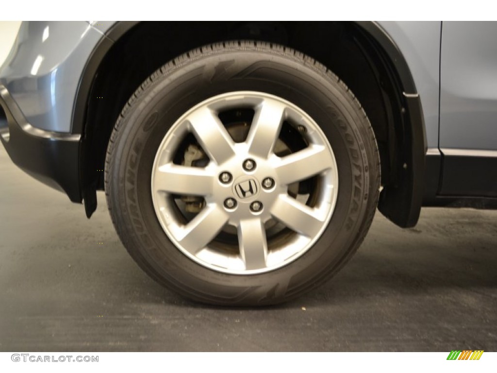 2008 CR-V EX - Glacier Blue Metallic / Gray photo #6