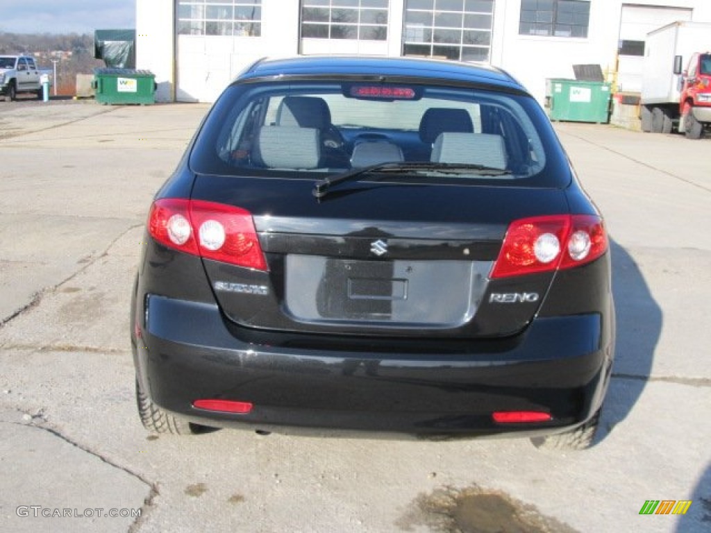 2008 Reno  - Fantasy Black Metallic / Grey photo #4