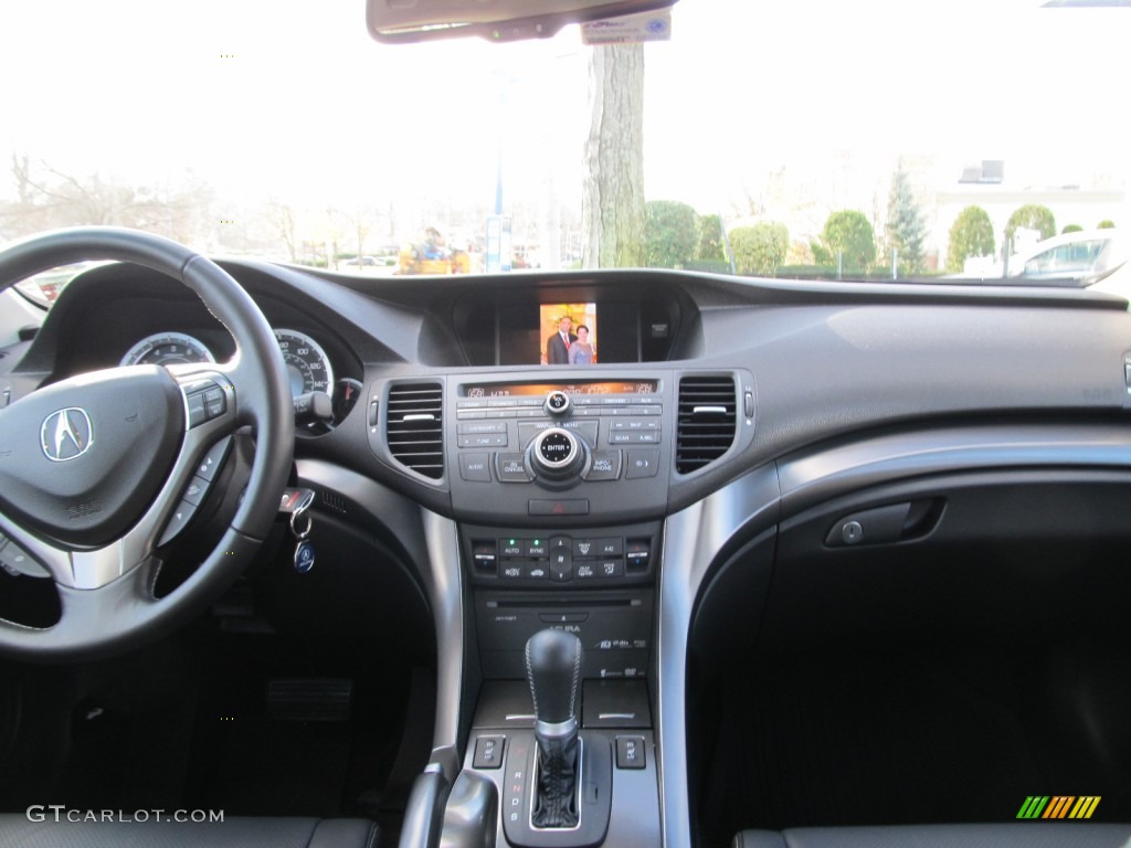 2011 Acura TSX Sport Wagon Ebony Dashboard Photo #57248018