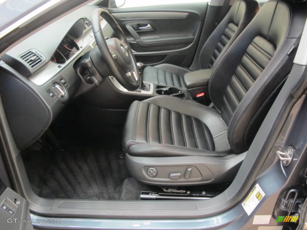Black Interior 2010 Volkswagen CC Sport Photo #57248045