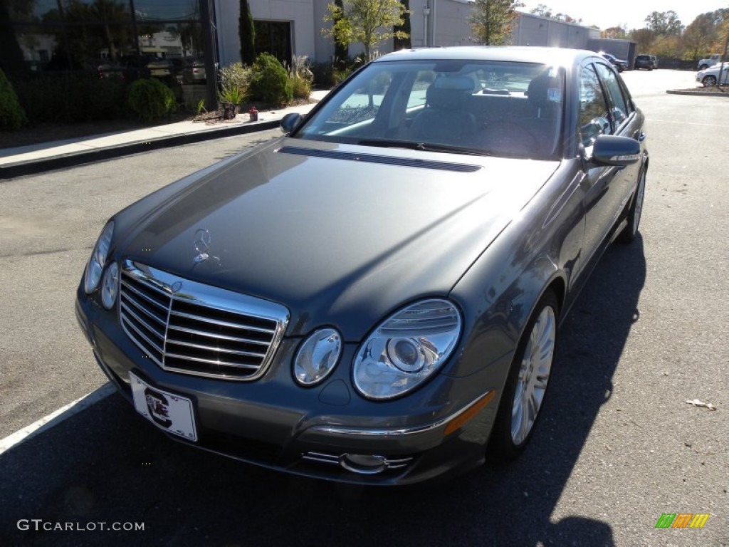 2008 E 350 Sedan - Flint Grey Metallic / Ash photo #1