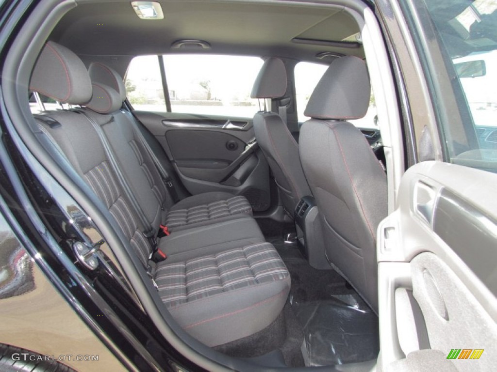 Interlagos Plaid Cloth Interior 2012 Volkswagen GTI 4 Door Photo #57251240