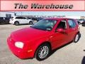 Tornado Red 2003 Volkswagen Golf GLS 4 Door