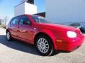 Tornado Red - Golf GLS 4 Door Photo No. 5