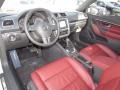 2012 Volkswagen Eos Red Interior Dashboard Photo