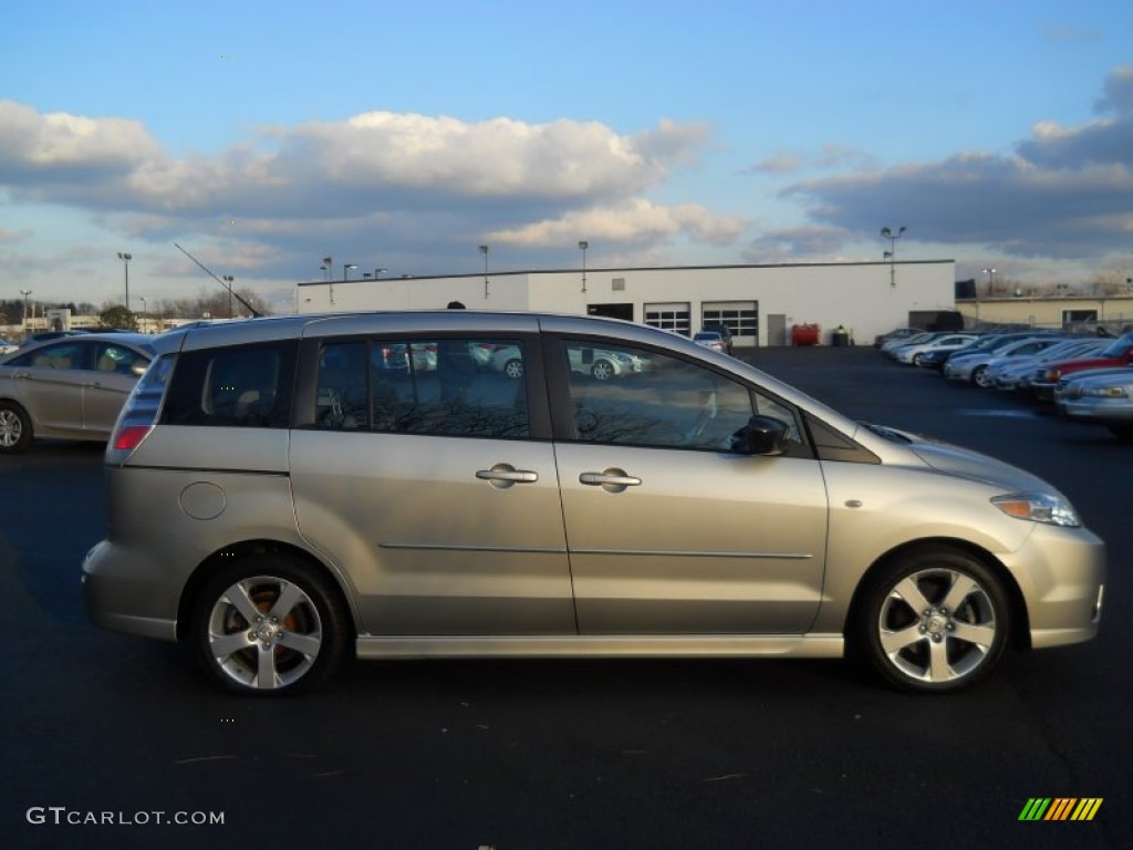 2007 MAZDA5 Sport - True Silver Metallic / Black photo #20