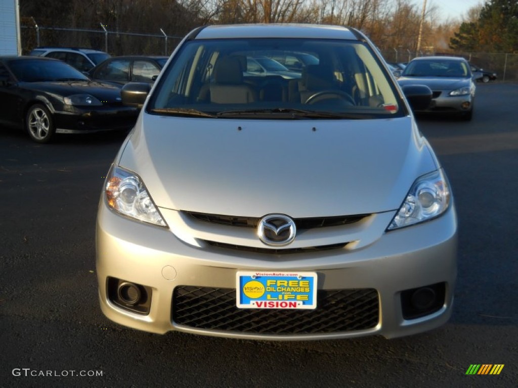 2007 MAZDA5 Sport - True Silver Metallic / Black photo #22