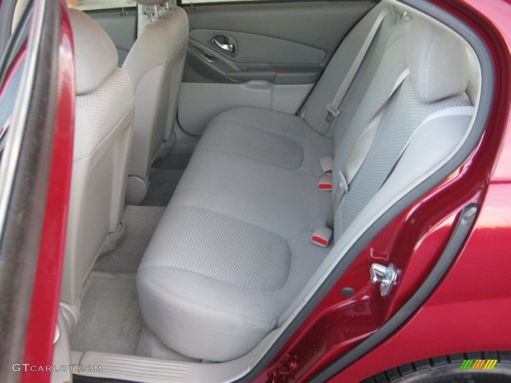 2007 Malibu LS Sedan - Sport Red Metallic / Titanium Gray photo #12