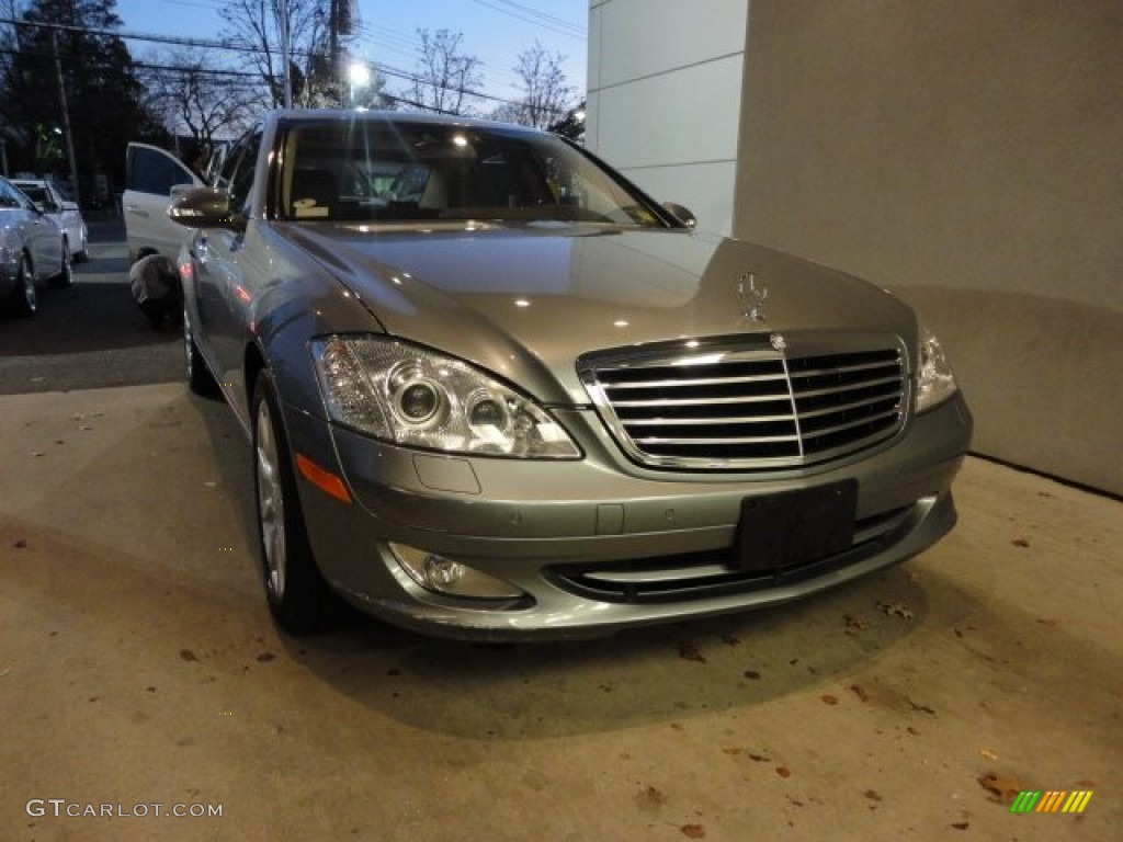 2008 S 550 4Matic Sedan - Andorite Gray Metallic / Grey/Dark Grey photo #1