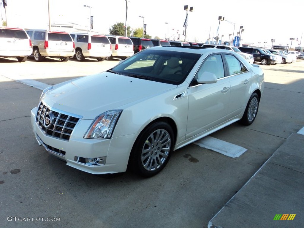 White Diamond Tricoat Cadillac CTS