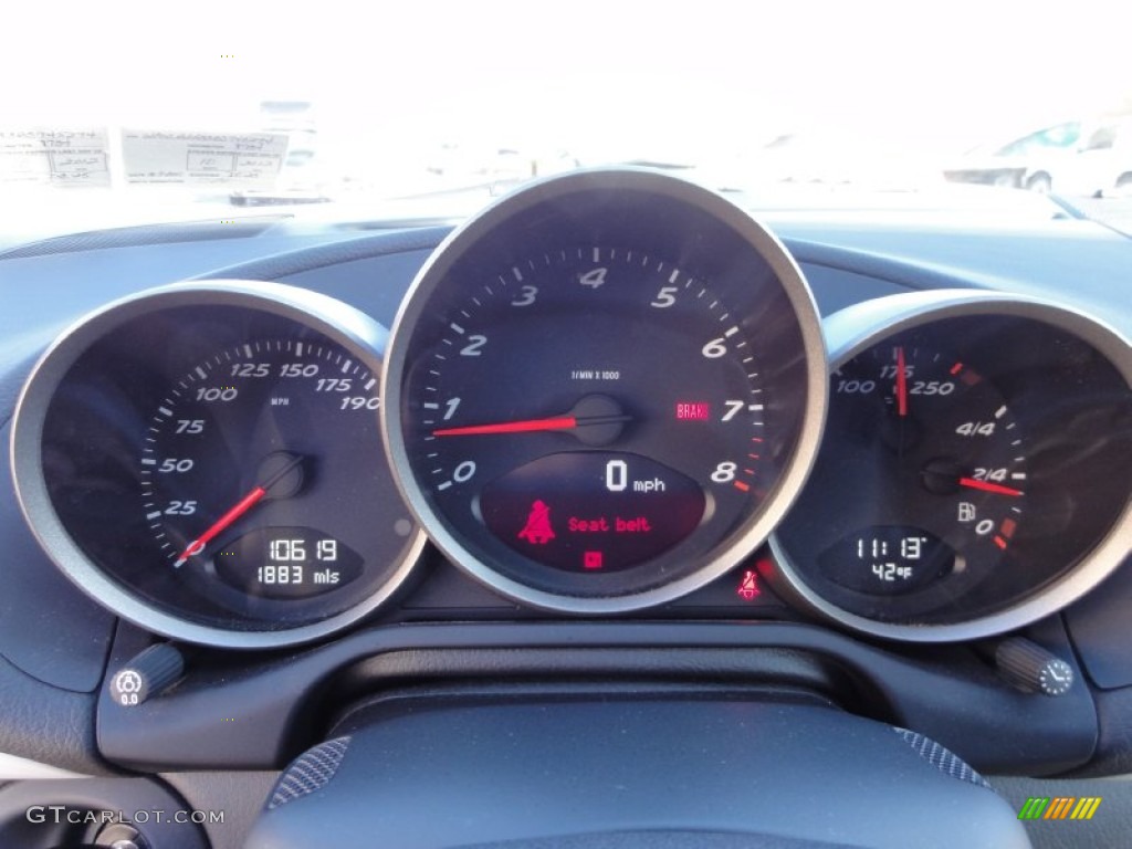 2011 Porsche Boxster Spyder Gauges Photo #57254012