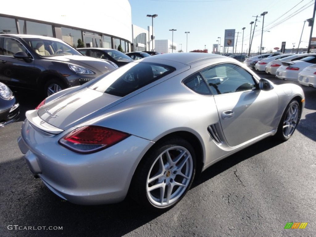 2009 Cayman S - Arctic Silver Metallic / Black photo #7