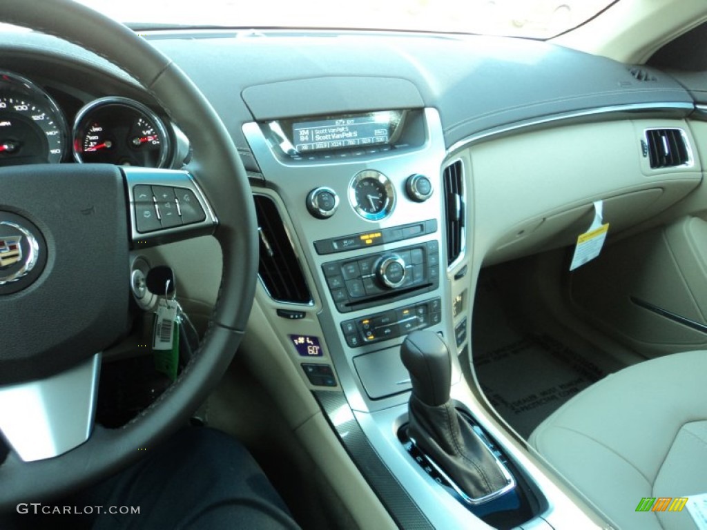 2012 Cadillac CTS 3.6 Sedan Cashmere/Cocoa Dashboard Photo #57254108