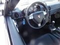 2009 Porsche Cayman Black Interior Steering Wheel Photo