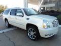 2011 White Diamond Tricoat Cadillac Escalade ESV Premium  photo #2