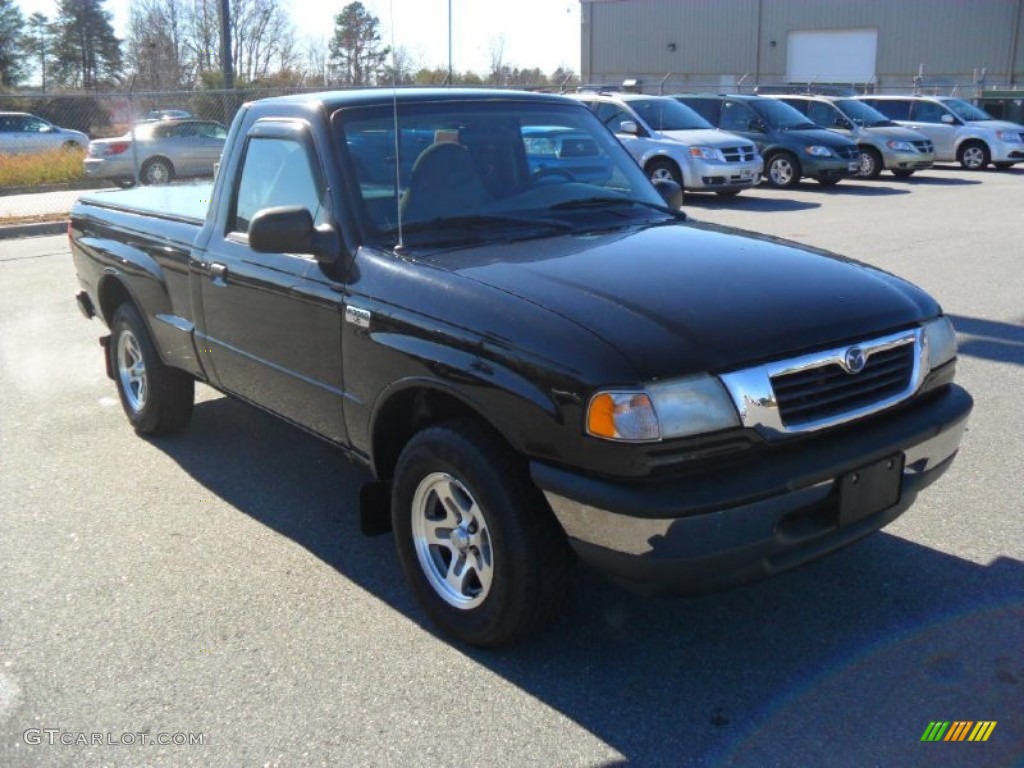 2000 B-Series Truck B3000 SE Regular Cab - Black / Gray photo #5