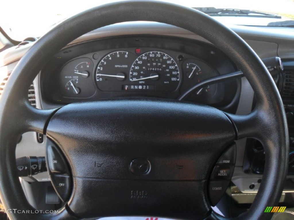 2000 B-Series Truck B3000 SE Regular Cab - Black / Gray photo #11