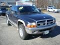 Patriot Blue Pearl - Dakota SLT Quad Cab 4x4 Photo No. 3