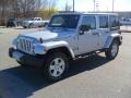 Bright Silver Metallic - Wrangler Unlimited Sahara 4x4 Photo No. 1