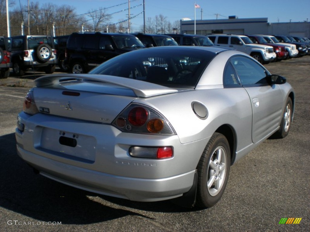 2003 Eclipse RS Coupe - Sterling Silver Metallic / Midnight photo #5