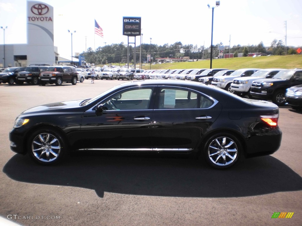 Obsidian Black 2008 Lexus LS 460 Exterior Photo #57255491