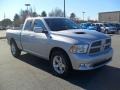 2012 Bright Silver Metallic Dodge Ram 1500 Sport Quad Cab 4x4  photo #5