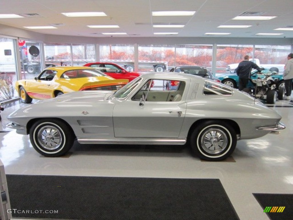 Satin Silver 1964 Chevrolet Corvette Sting Ray Coupe Exterior Photo #57257009