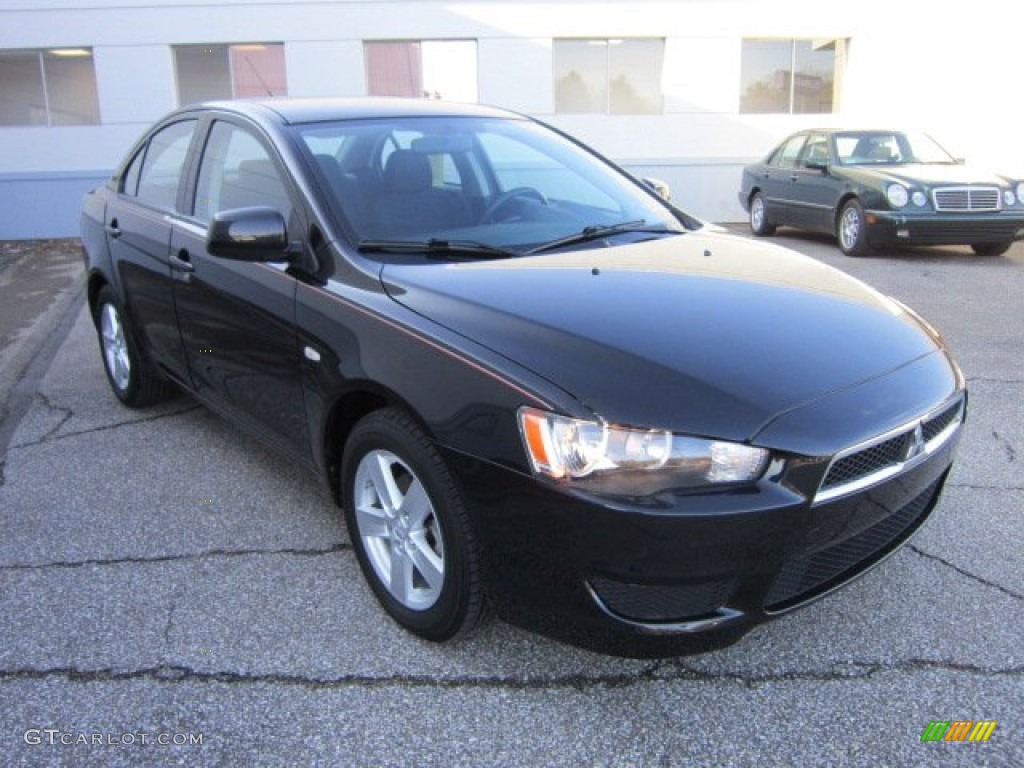 2008 Lancer ES - Black / Black photo #1