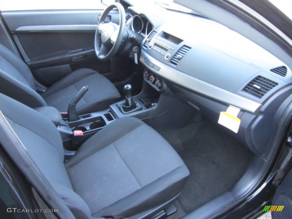 2008 Lancer ES - Black / Black photo #10