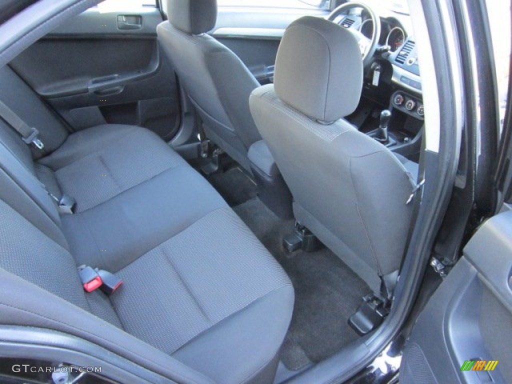 2008 Lancer ES - Black / Black photo #12