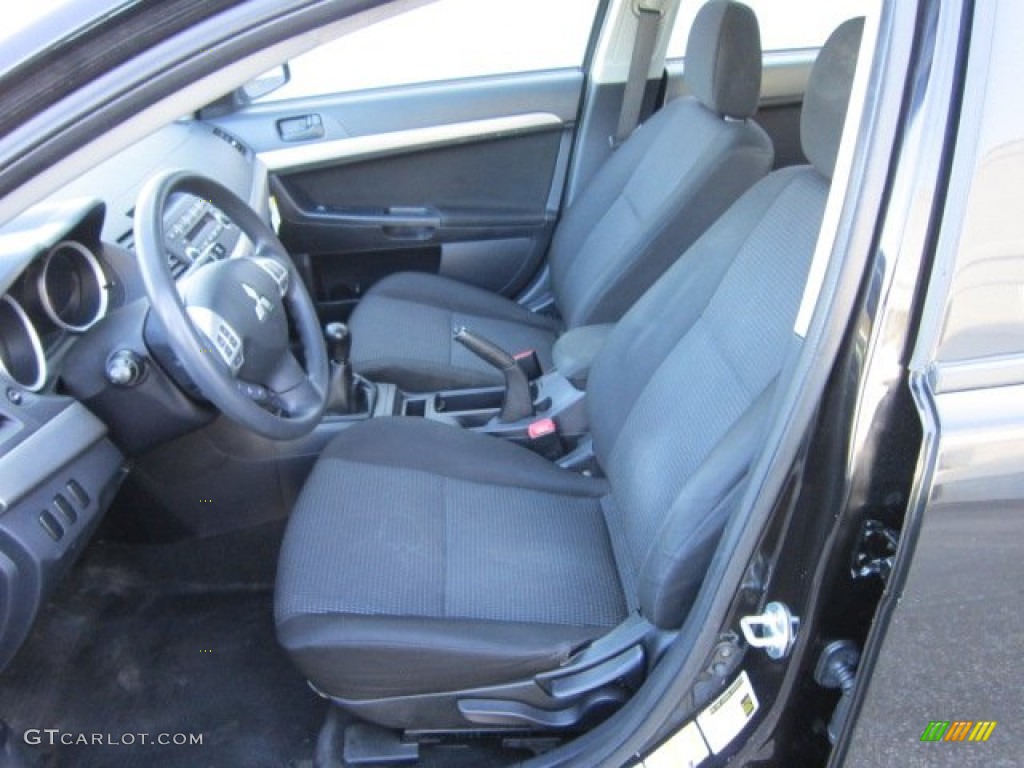 2008 Lancer ES - Black / Black photo #15