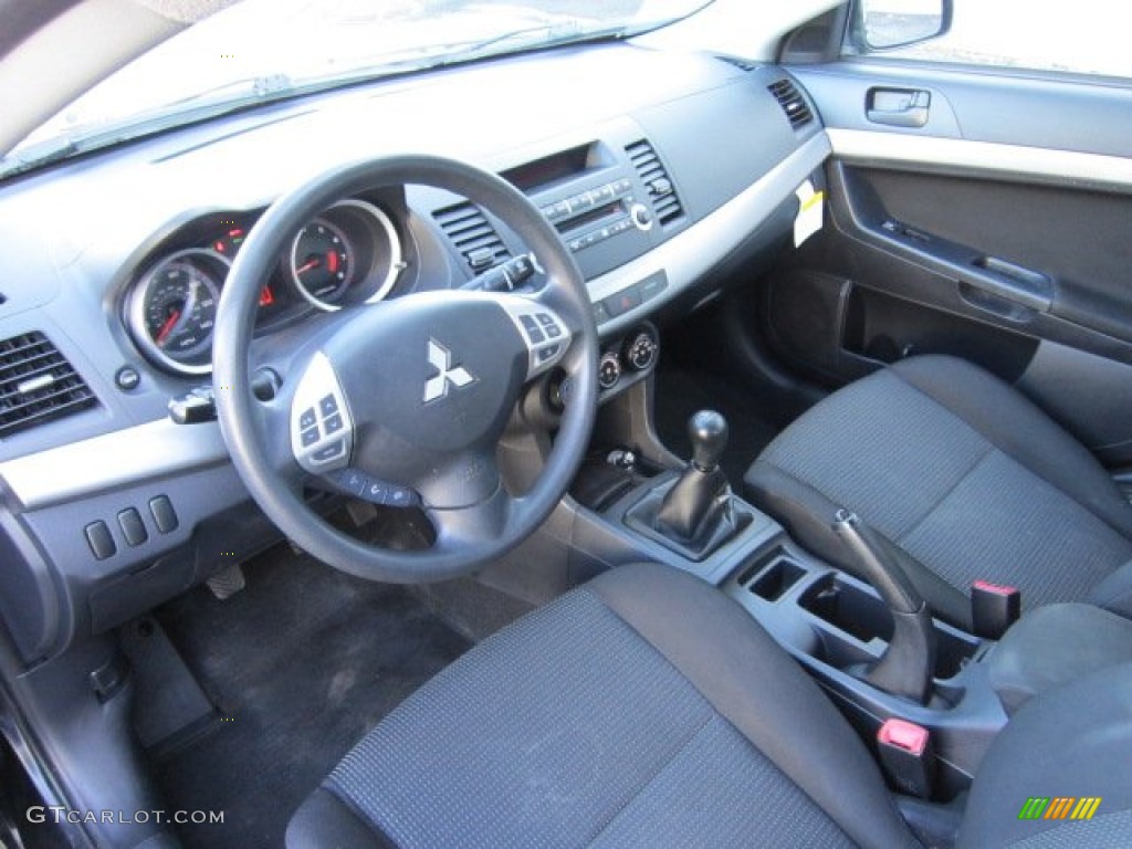 2008 Lancer ES - Black / Black photo #16