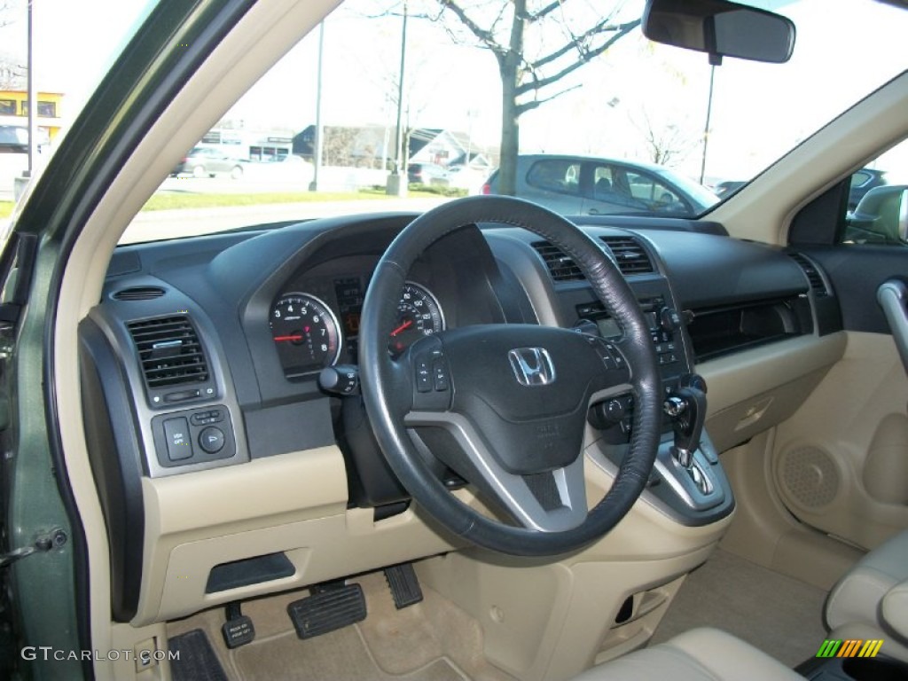 2007 CR-V EX-L 4WD - Green Tea Metallic / Gray photo #12