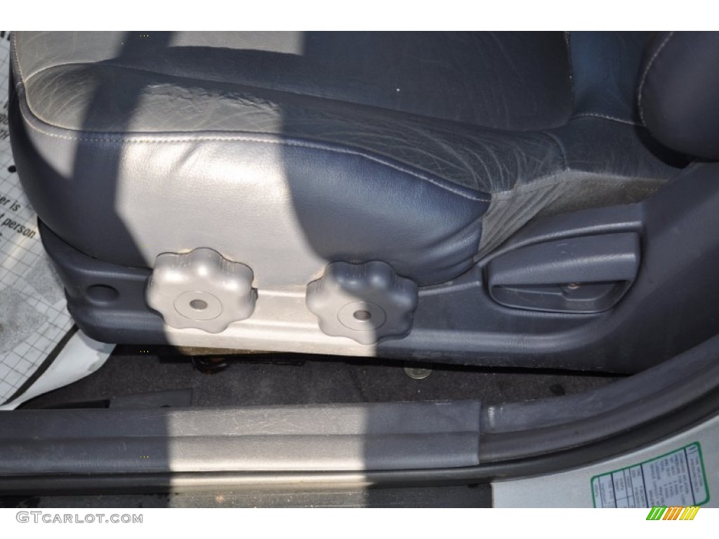 2002 Elantra GT Hatchback - Silver Pewter / Dark Gray photo #14