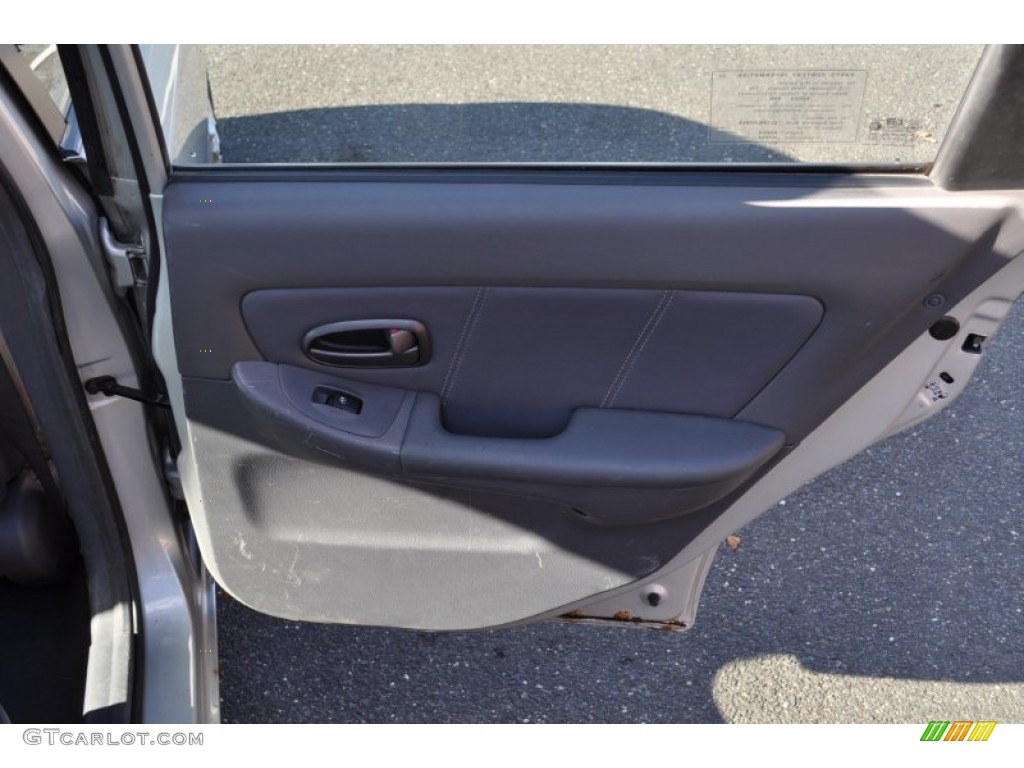 2002 Elantra GT Hatchback - Silver Pewter / Dark Gray photo #18