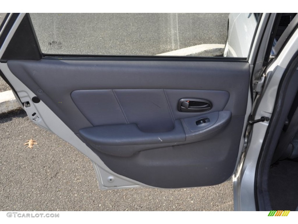 2002 Elantra GT Hatchback - Silver Pewter / Dark Gray photo #19