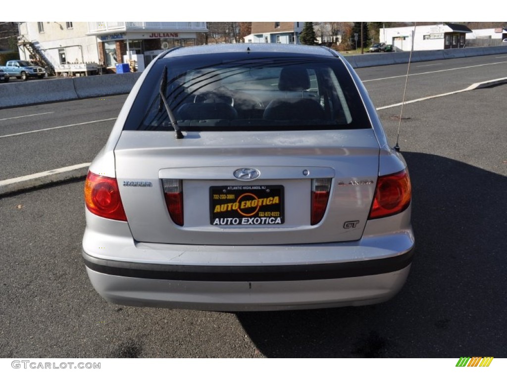 2002 Elantra GT Hatchback - Silver Pewter / Dark Gray photo #21