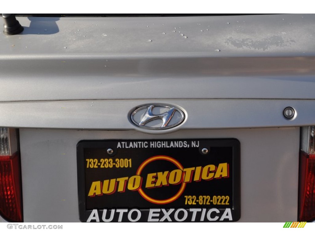 2002 Elantra GT Hatchback - Silver Pewter / Dark Gray photo #23