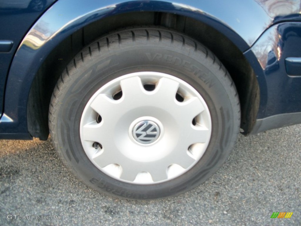 2002 Jetta GL Sedan - Indigo Blue / Grey photo #4