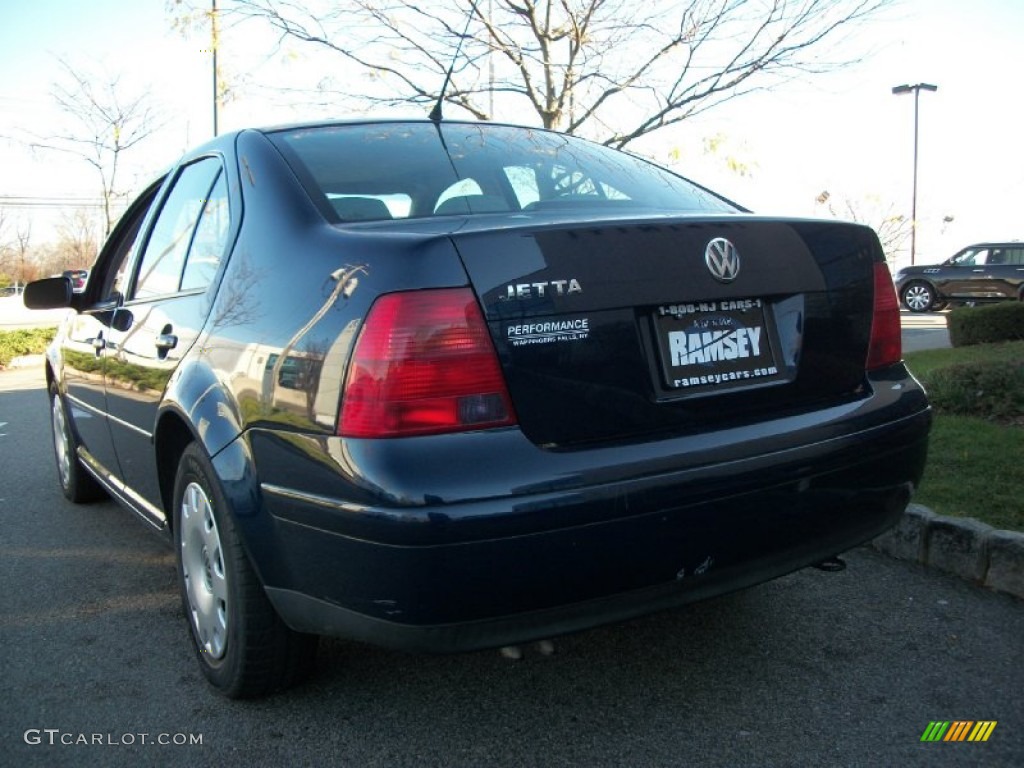 2002 Jetta GL Sedan - Indigo Blue / Grey photo #5