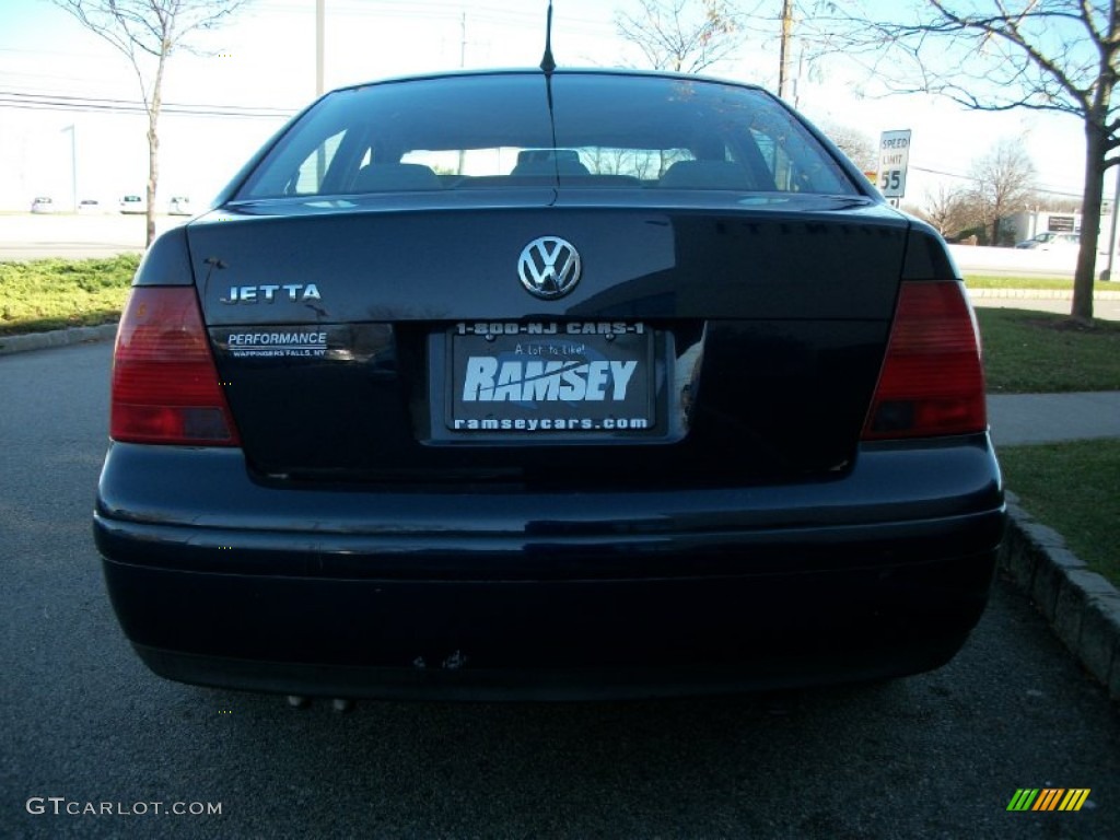 2002 Jetta GL Sedan - Indigo Blue / Grey photo #6