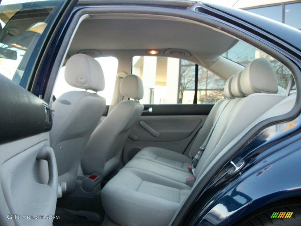 2002 Jetta GL Sedan - Indigo Blue / Grey photo #7