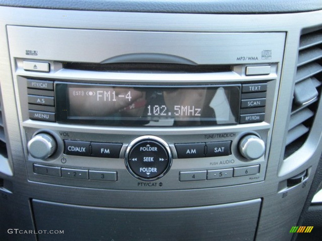 2010 Subaru Legacy 2.5i Premium Sedan Audio System Photo #57259139