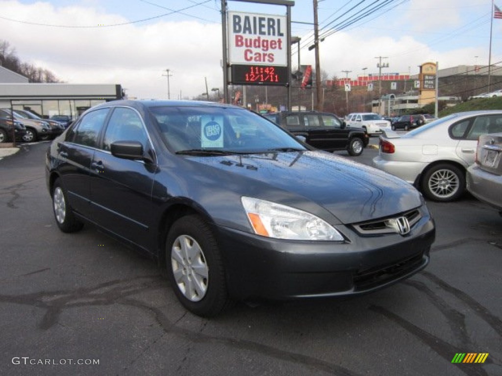 2003 Accord LX Sedan - Graphite Pearl / Gray photo #1