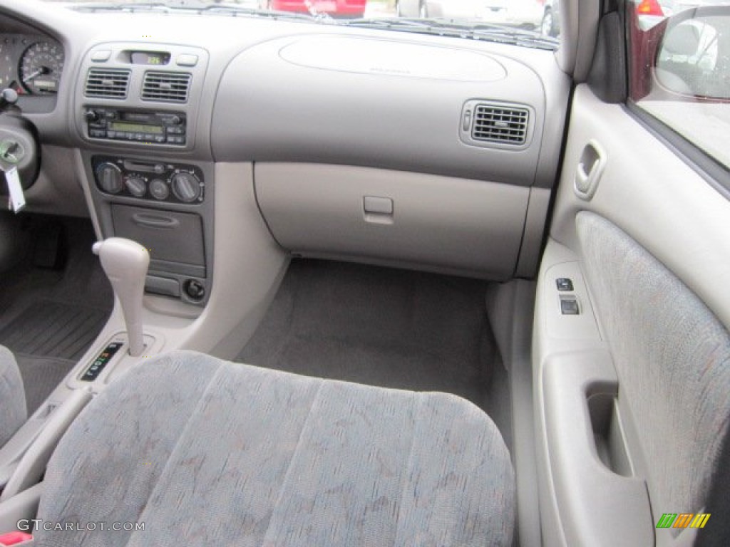 1998 Corolla LE - Ruby Red Pearl Metallic / Gray photo #13